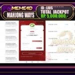 Bukti Jp MEME4D Slot Online 04 February 2026