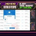 Bukti Jp MEME4D Slot Online 13 February 2026