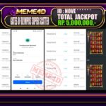 Bukti Jp MEME4D Slot Online 27 February 2026