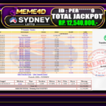 Bukti Jp MEME4D Togel Online 18 February 2026