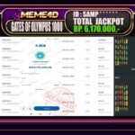 Bukti Jp MEME4D Slot Online 19 February 2026