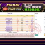 Bukti Jp MEME4D Togel Online 25 February 2026