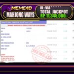 Bukti Jp MEME4D Slot Online 12 February 2026