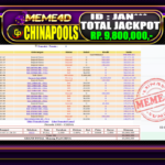 Bukti Jp MEME4D Togel Online 03 March 2026