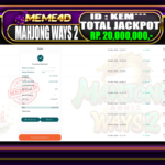 Bukti Jp MEME4D Slot Online 02 March 2026