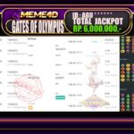 Bukti Jp MEME4D Slot Online 04 March 2026