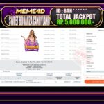 Bukti Jp MEME4D Casino Online 19 March 2026