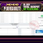 Bukti Jp MEME4D Casino Online  25 March 2026