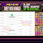 Bukti Jp MEME4D Slot Online 21 March 2026