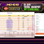 Bukti Jp MEME4D Togel Online 15 March 2026