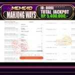 Bukti Jp MEME4D Slot Online 21 March 2026