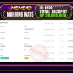 Bukti Jp MEME4D Slot Online 12 March 2026