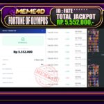 Bukti Jp MEME4D Slot Online 14 March 2026