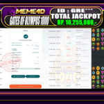 Bukti Jp MEME4D Slot Online 16 March 2026