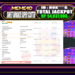 Bukti Jp MEME4D Slot Online 17 March 2026