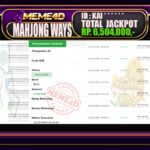 Bukti Jp MEME4D Slot Online  23 March 2026