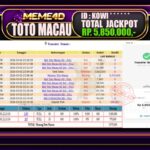 Bukti Jp MEME4D Togel Online 03 March 2026
