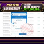 Bukti Jp MEME4D Slot Online 14 March 2026