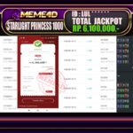 Bukti Jp MEME4D Slot Online 01 March 2026