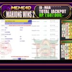 Bukti Jp MEME4D Slot Online 18 March 2026