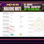 Bukti Jp MEME4D Slot Online 07 March 2026