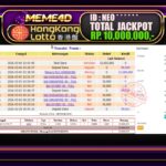 Bukti Jp MEME4D Togel Online 05 March 2026