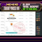 Bukti Jp MEME4D Slot Online 12 March 2026