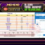 Bukti Jp MEME4D Togel Online 15 March 2026