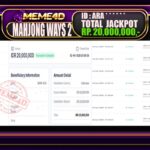 Bukti Jp MEME4D Slot Online 02 April 2026