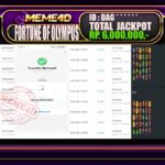 Bukti Jp MEME4D Slot Online 03 April 2026