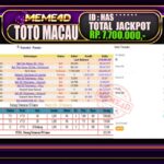 Bukti Jp MEME4D Togel Online 27 April 2026