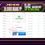 Bukti Jp MEME4D Slot Online 29 April 2026