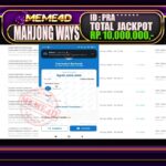 Bukti Jp MEME4D Slot Online 03 April 2026