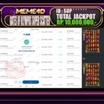 Bukti Jp MEME4D Slot Online 28 April 2026