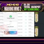 Bukti Jp MEME4D Slot Online 03 April 2026