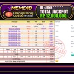 Bukti Jp MEME4D Togel Online 17 Mei 2026