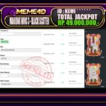 Bukti Jp MEME4D Slot Online 16 Mei 2026