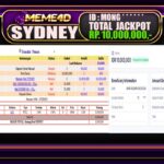 Bukti Jp MEME4D Togel Online 23 Mei 2026