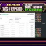 Bukti Jp MEME4D Slot Online 19 Mei 2026