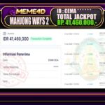 Bukti Jp MEME4D Slot Online 17 Juni 2026